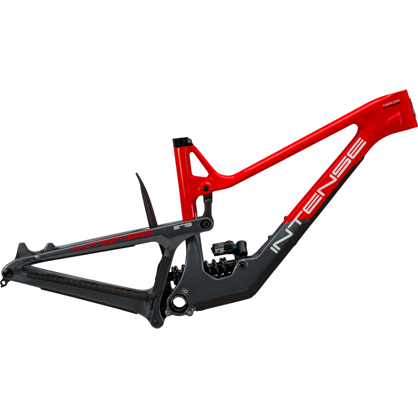 Intense Tracer 279 Full Suspension Frame - Fox DHX2 - Red - 2024 Intense Tracer 279 Full Suspension Frame - Fox DHX2 - Red - 2024