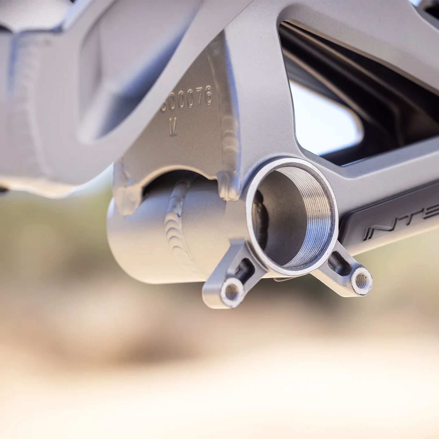 Intense M1 Frame + Shock - Titanium - 2026