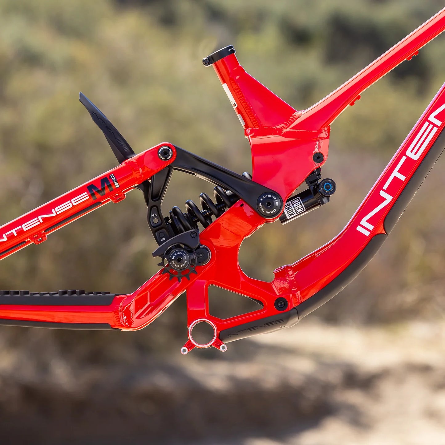 Intense M1 Frame + Shock - Red - 2026