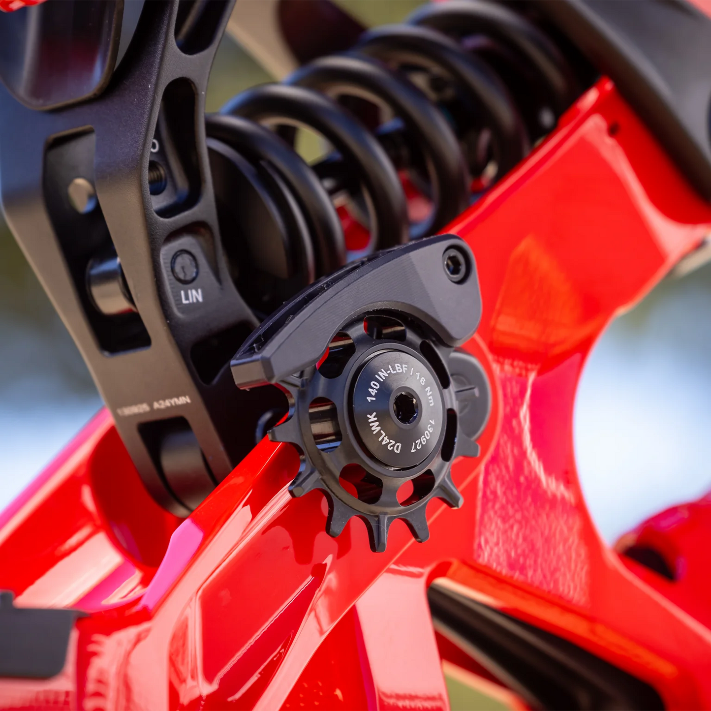 Intense M1 Frame + Shock - Red - 2026