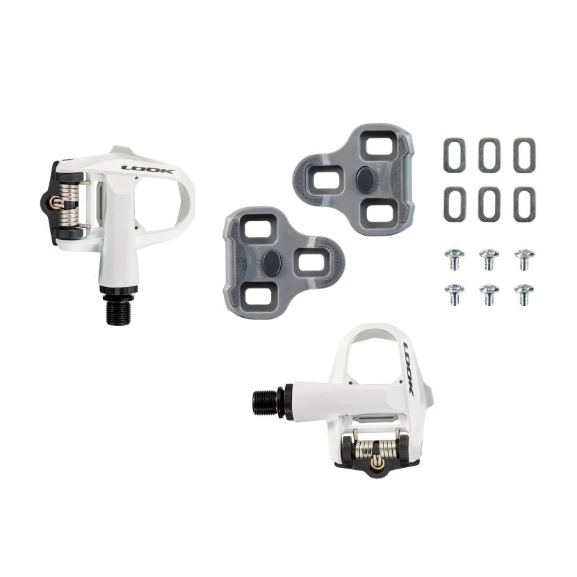 Look KeO 2 Max Composite Pedals - White – Cambria Bike