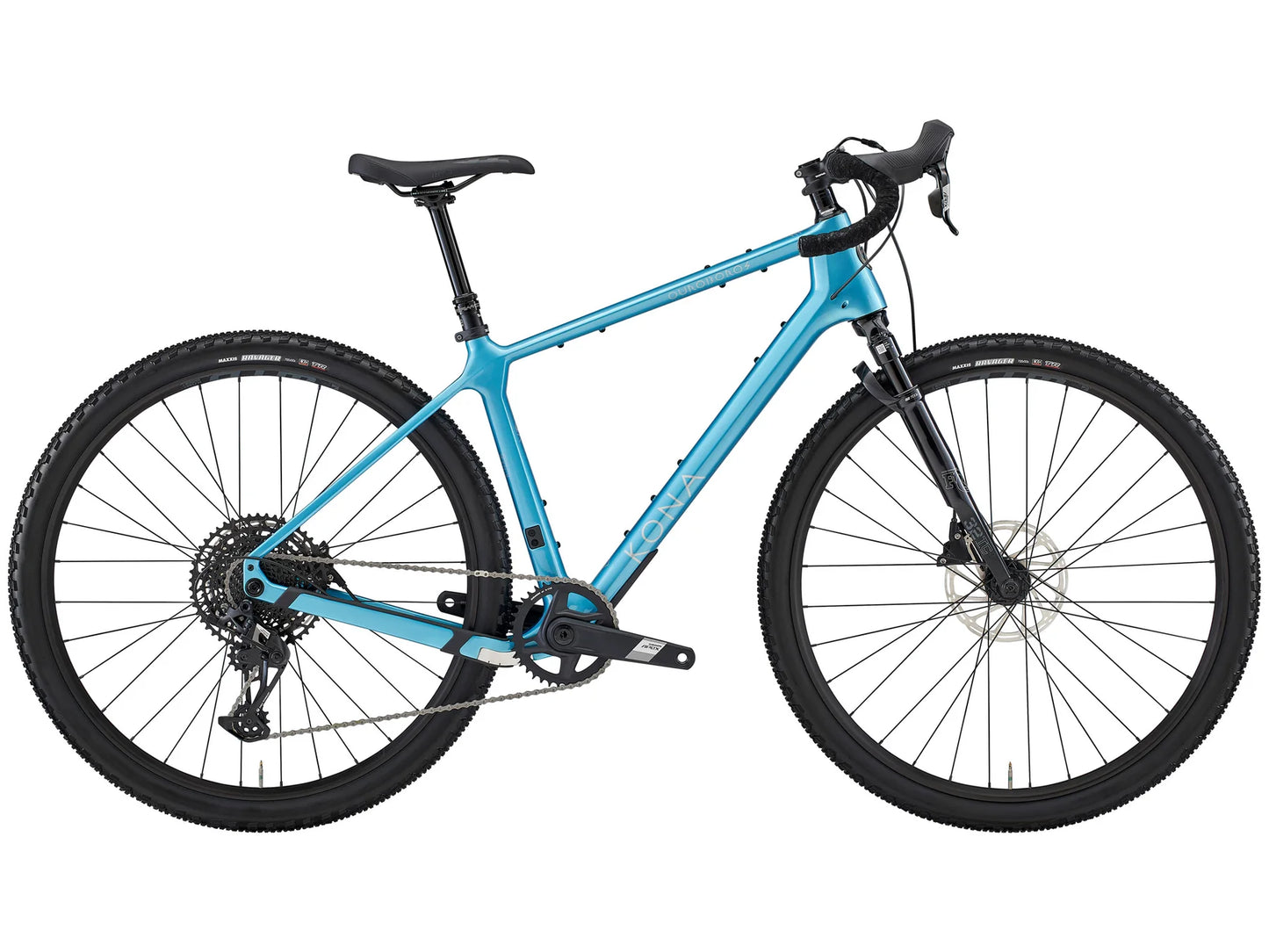 Kona Ouroboros CR 700c Gravel Bike - Mustang Blue - 2025