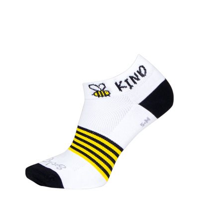 SockGuy 1" Crew Sock - Womens - Bee Kind