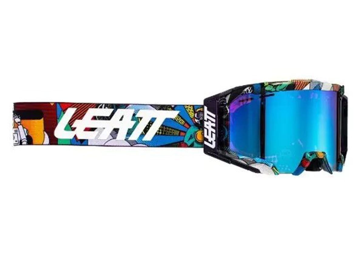 Leatt Velocity 5.0 Iriz MTB Goggle - Area 51-Blue