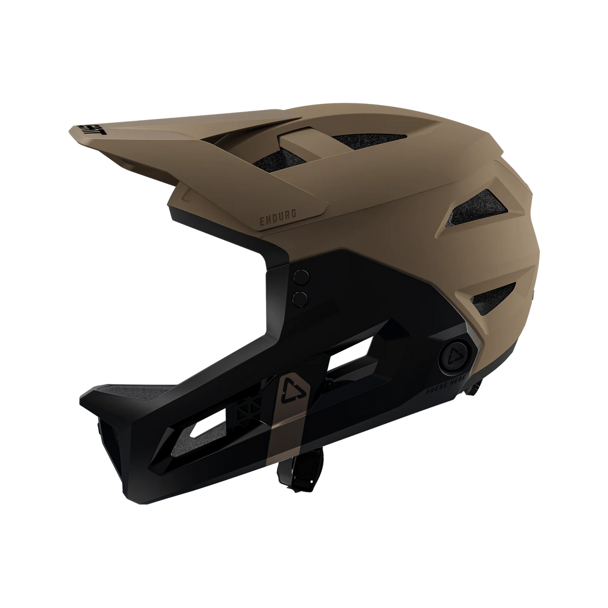 Leatt MTB Enduro 2.0 Full Face Helmet - Brown