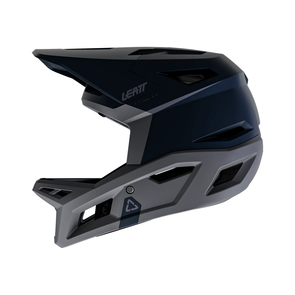 Leatt MTB Gravity 4.0 Full Face Helmet - Stealth Black-Grey