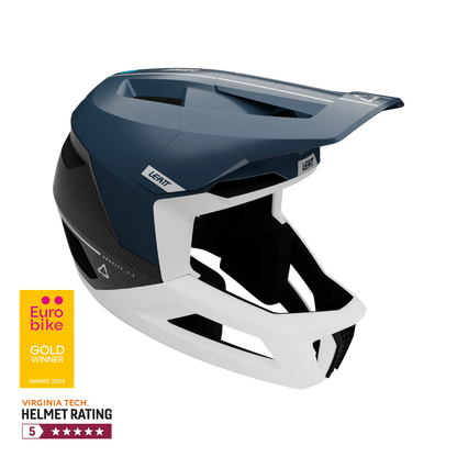 Leatt MTB Gravity 5.0 Full Face Helmet - Blue
