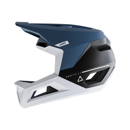 Leatt MTB Gravity 5.0 Full Face Helmet - Blue