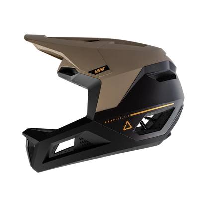 Leatt MTB Gravity 5.0 Full Face Helmet - Brown