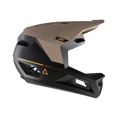 Leatt MTB Gravity 5.0 Full Face Helmet - Brown