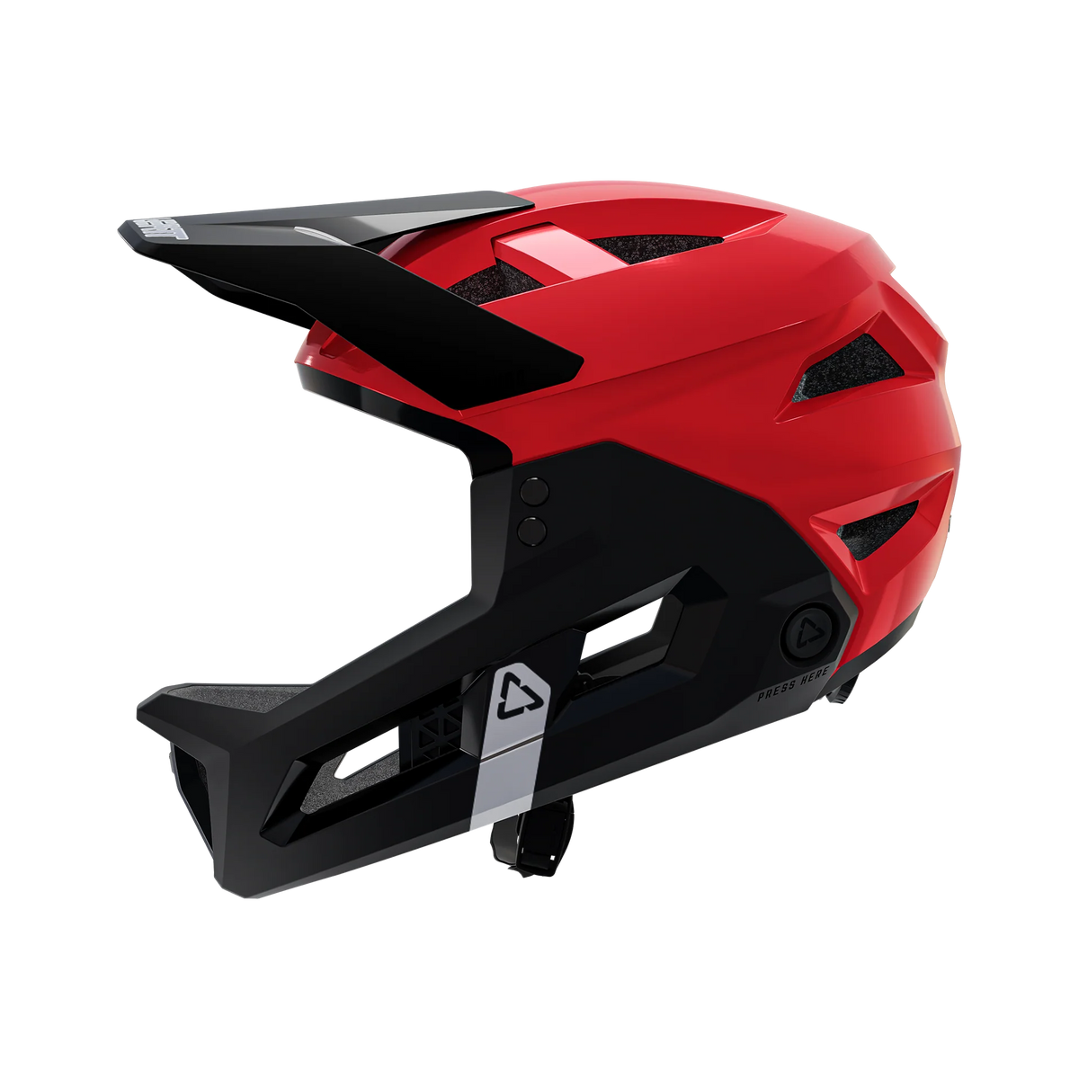 Leatt MTB Enduro 2.0 Full Face Helmet - Youth - Red