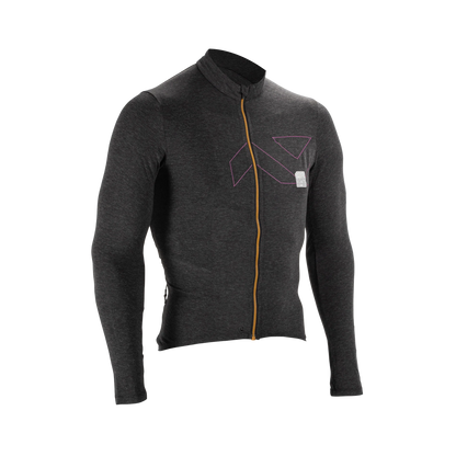 Leatt Endurance 4.0 Long Sleeve MTB Jersey - Black