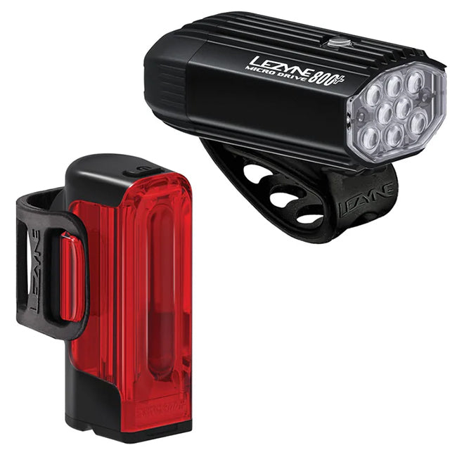 Lezyne Micro Drive 800+ / Strip Drive 300+ Light Set