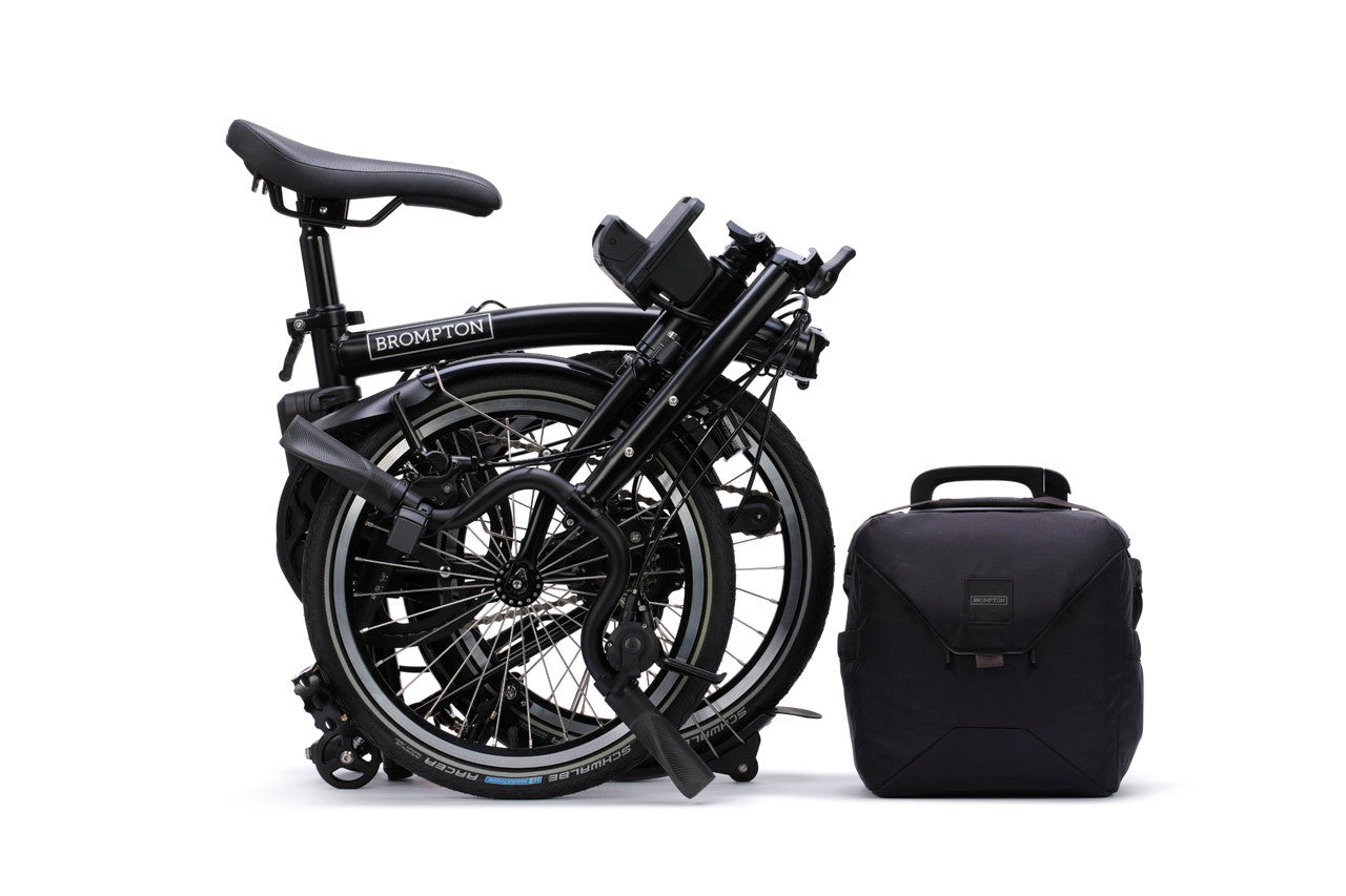 Brompton Electric C Line 4-Speed - Matt Black