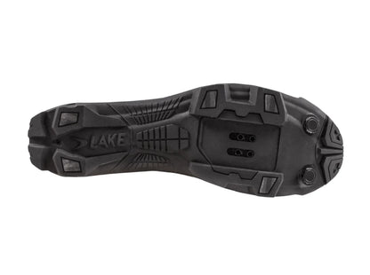 Lake MX242 MTB Shoe - Black-Silver