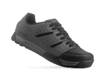 Lake MX169 MTB Shoe - Gray-Black