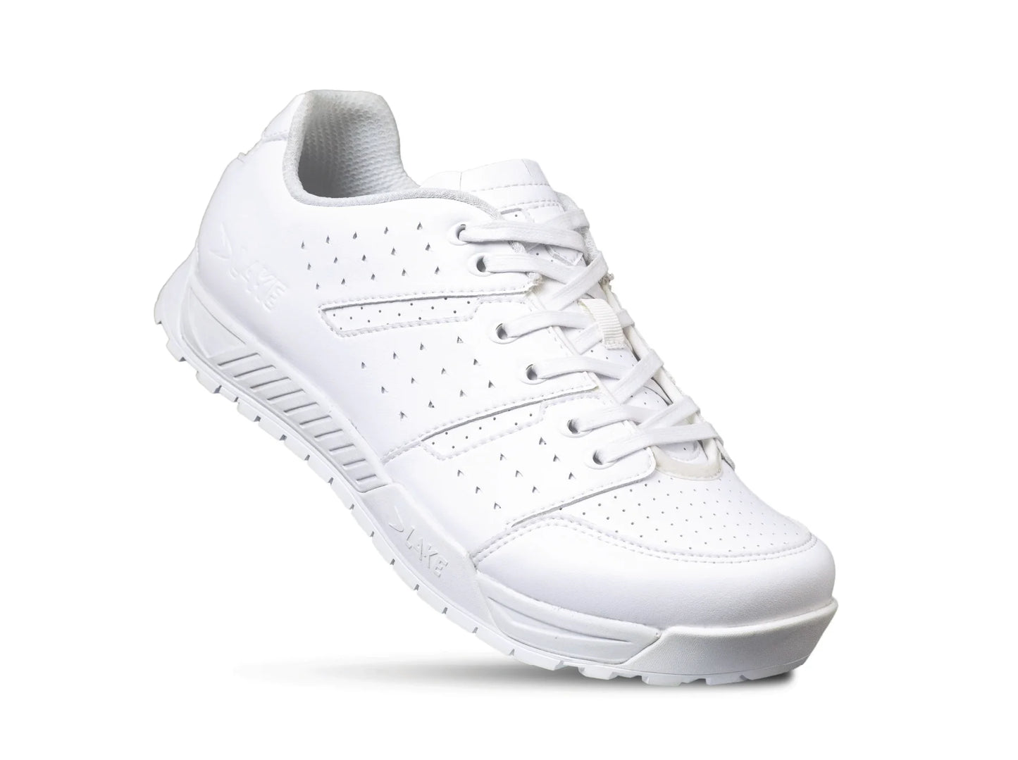 Lake MX169 MTB Shoe - White-White
