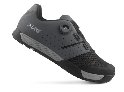 Lake MX201 MTB Shoe - Gray-Black
