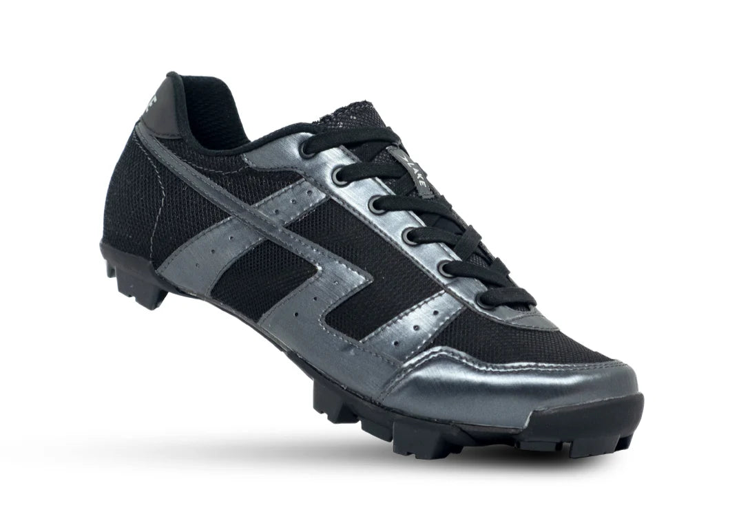 Lake MX20G Gravel Shoe - Wide - Mesh-Black