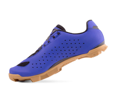 Lake MX219 MTB Shoe - Strong Blue-Gold