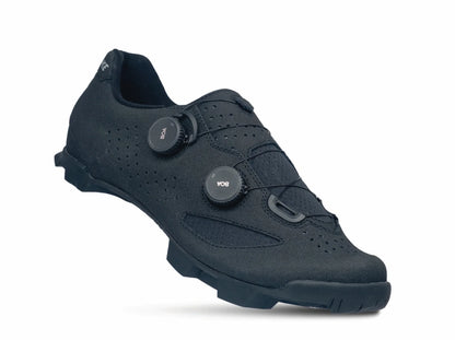 Lake MX239 Gravel Shoe - Wide - Black-Black