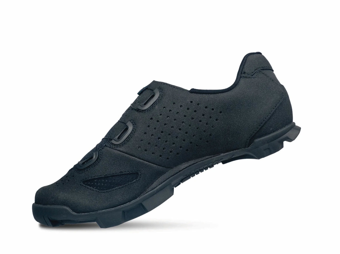 Lake MX239 Gravel Shoe - Wide - Black-Black