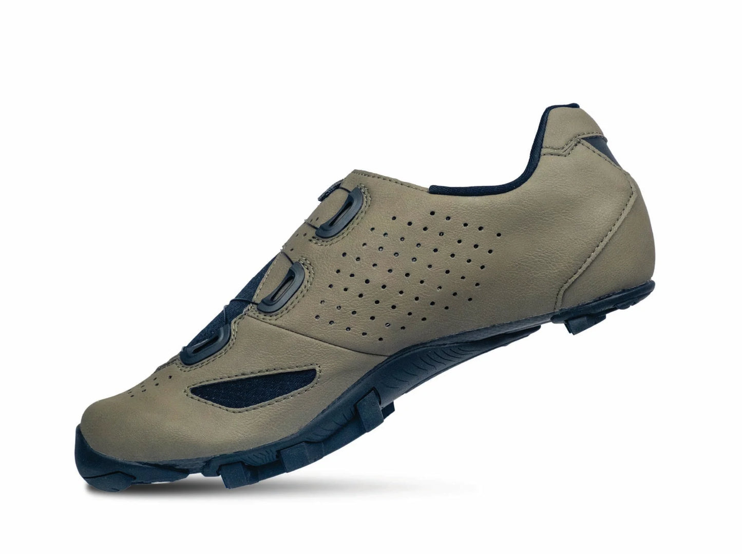 Lake MX239 Gravel Shoe - Wide - Stone-Black