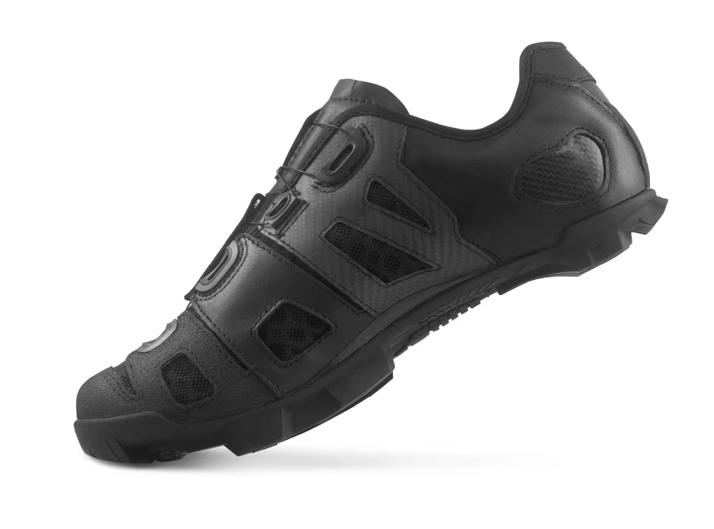 Lake MX242 MTB Shoe - Black-Silver