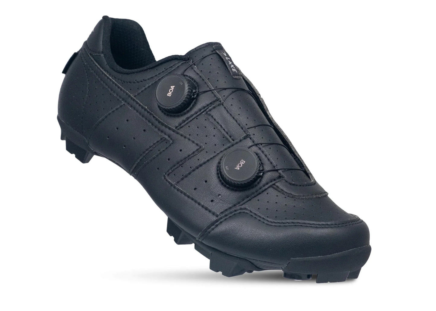 Lake MX30G Gravel Shoe - Black-Black