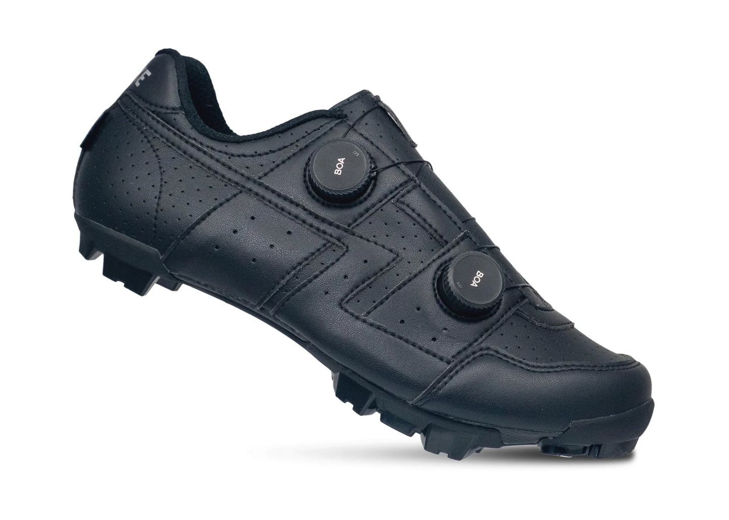 Lake MX30G Gravel Shoe - Black-Black