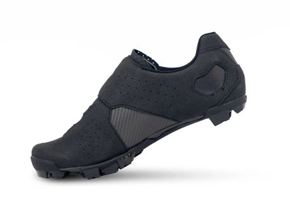 Lake MX333 MTB Shoe - Narrow - Black-Silver