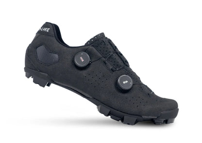 Lake MX333 MTB Shoe - Narrow - Black-Silver