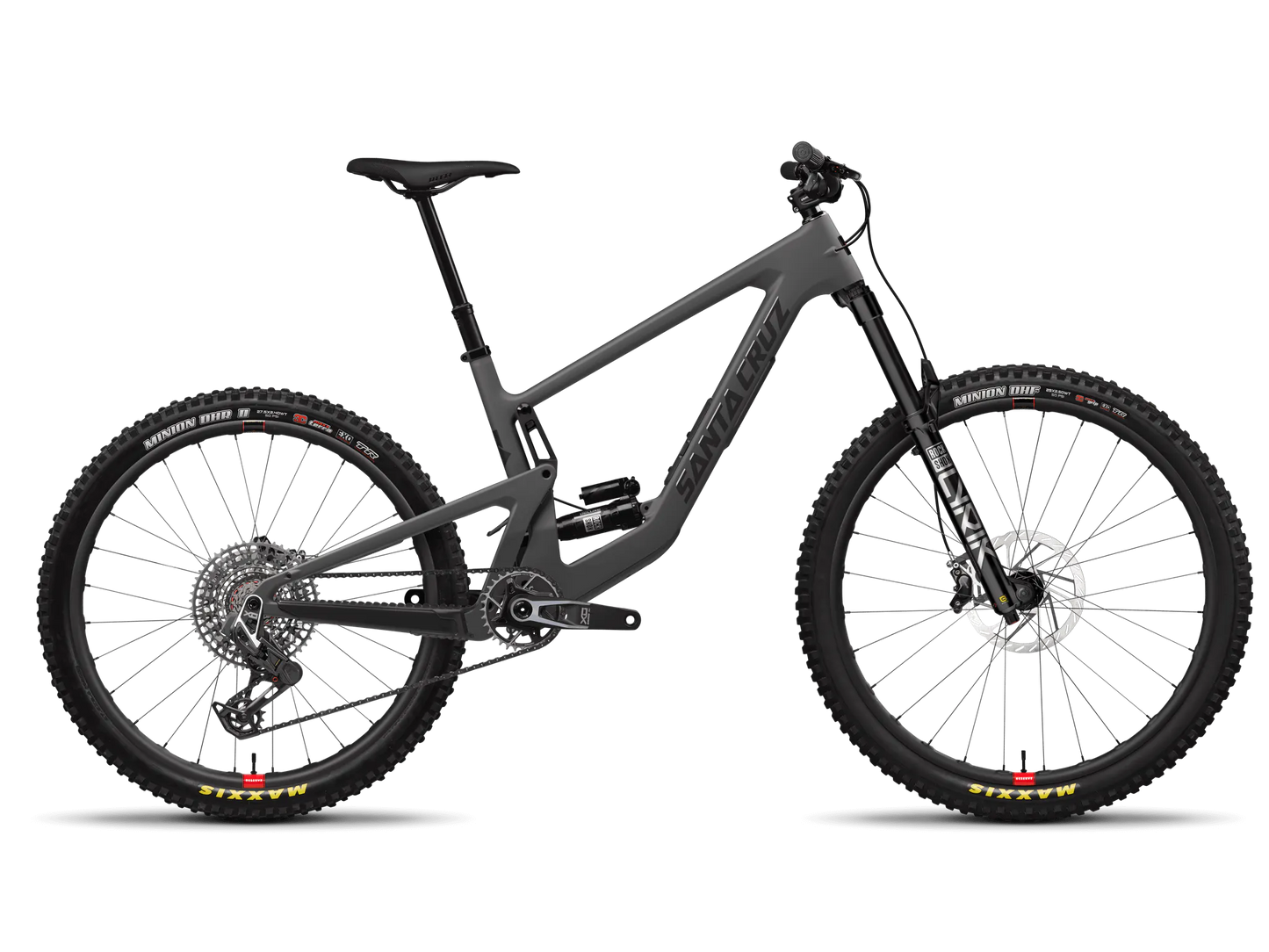 Santa Cruz Bronson CC MX X0 AXS Reserve Matt Dark Matter 2024 Cambria Bike