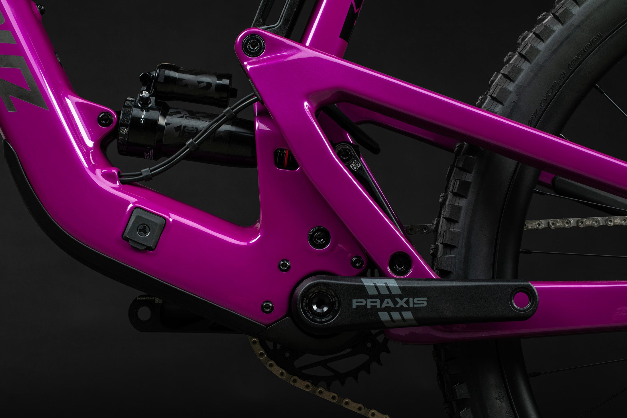 Santa Cruz Heckler SL Carbon MX S Kit Gloss Magenta 2024