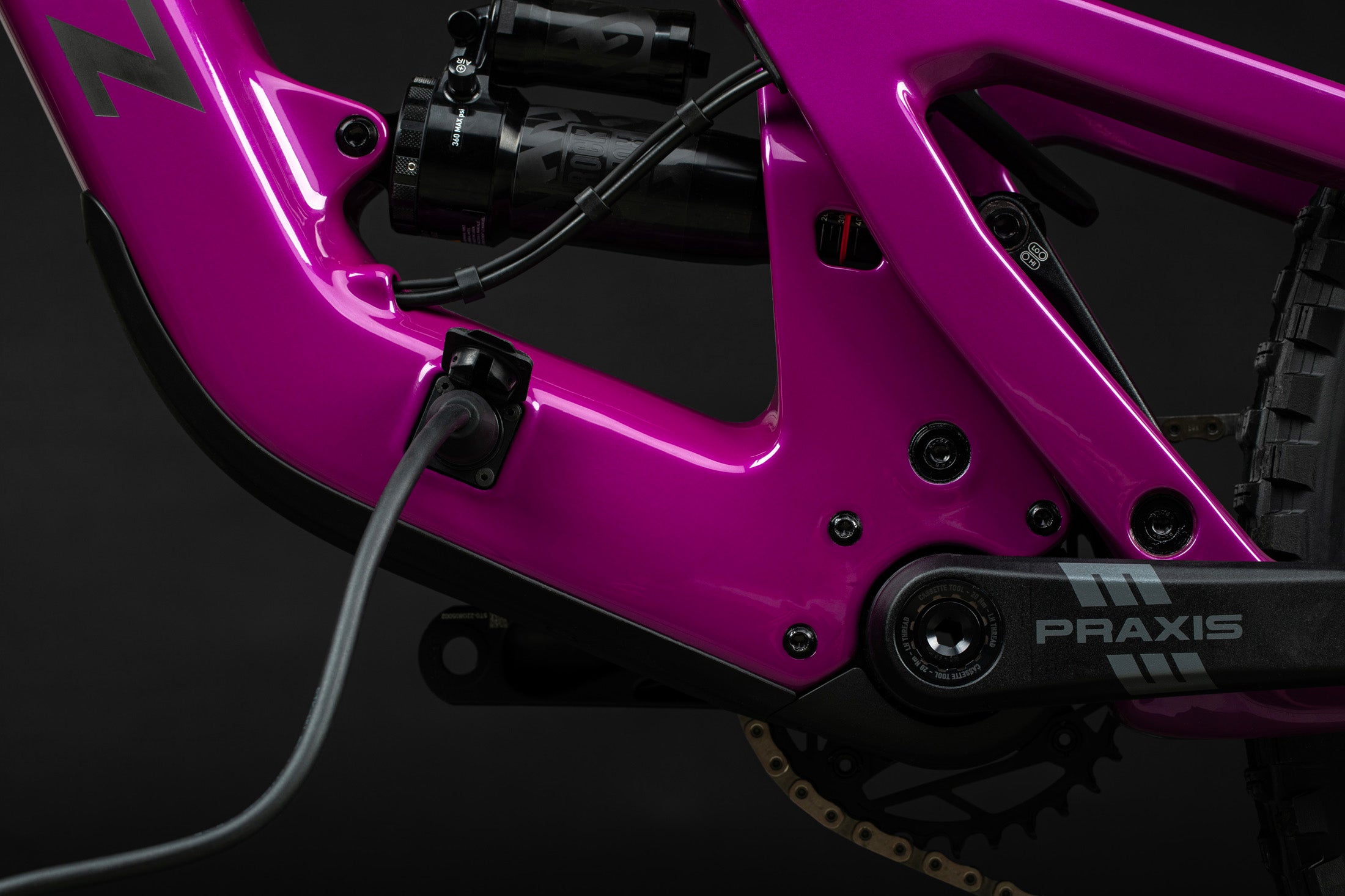 Santa Cruz Heckler SL Carbon MX S Kit Gloss Magenta 2024