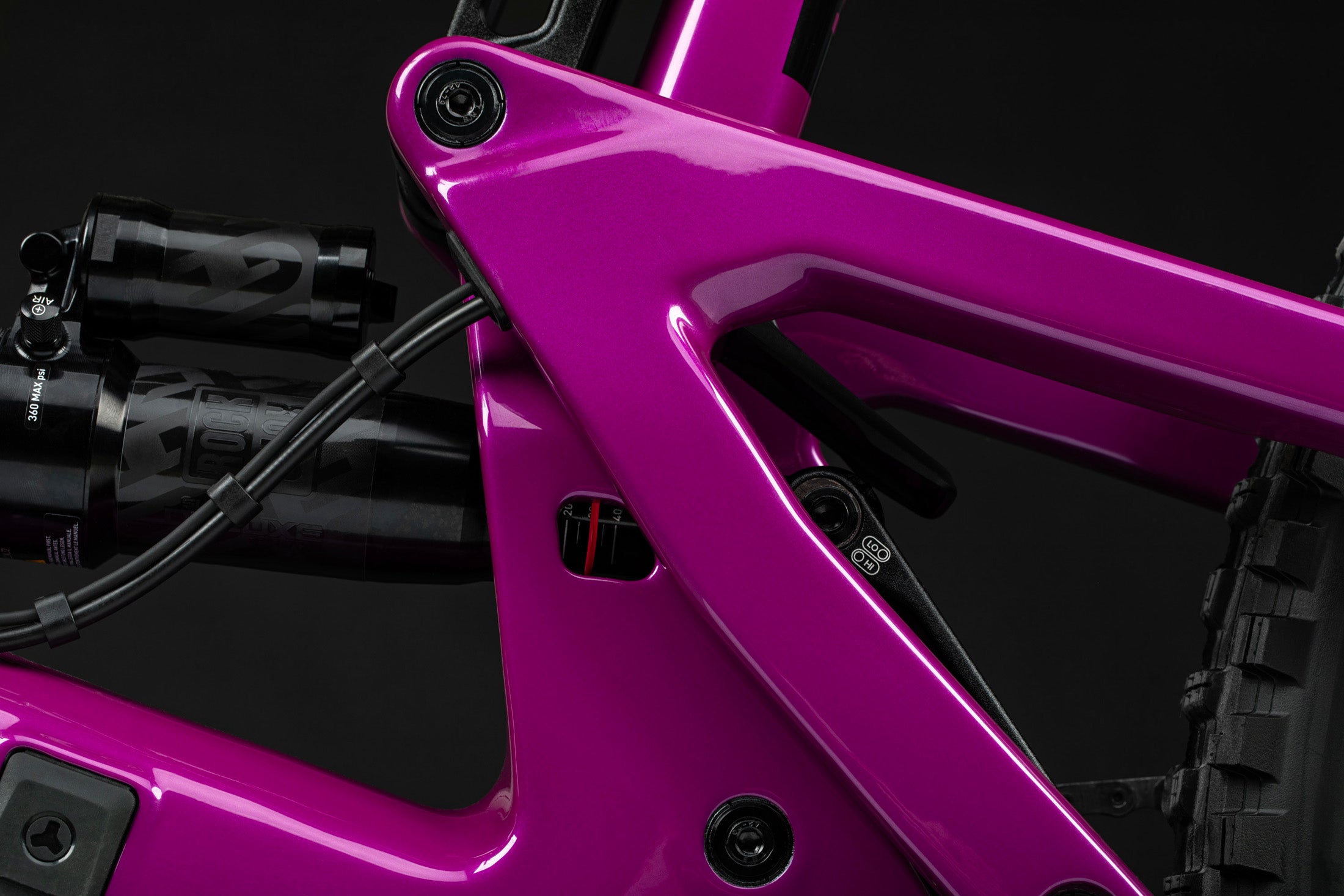 Santa Cruz Heckler SL Carbon MX - S Kit - Gloss Magenta – Cambria Bike