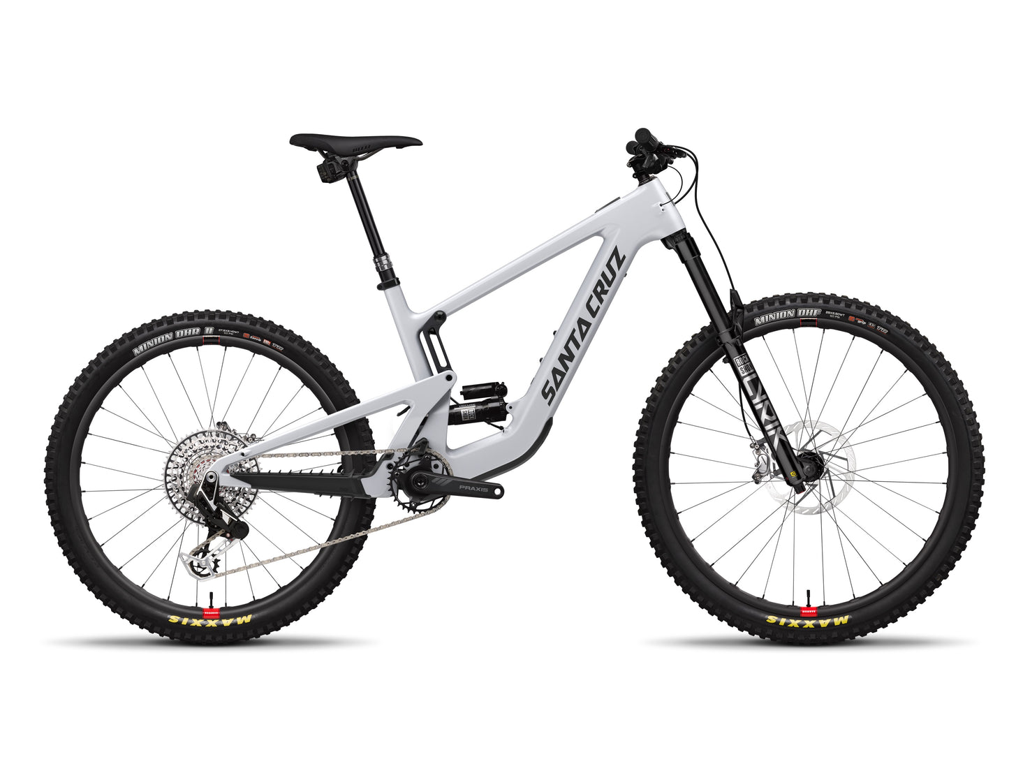 Santa Cruz Heckler SL Carbon CC MX - XX AXS Reserve - Matt Silver - 2024