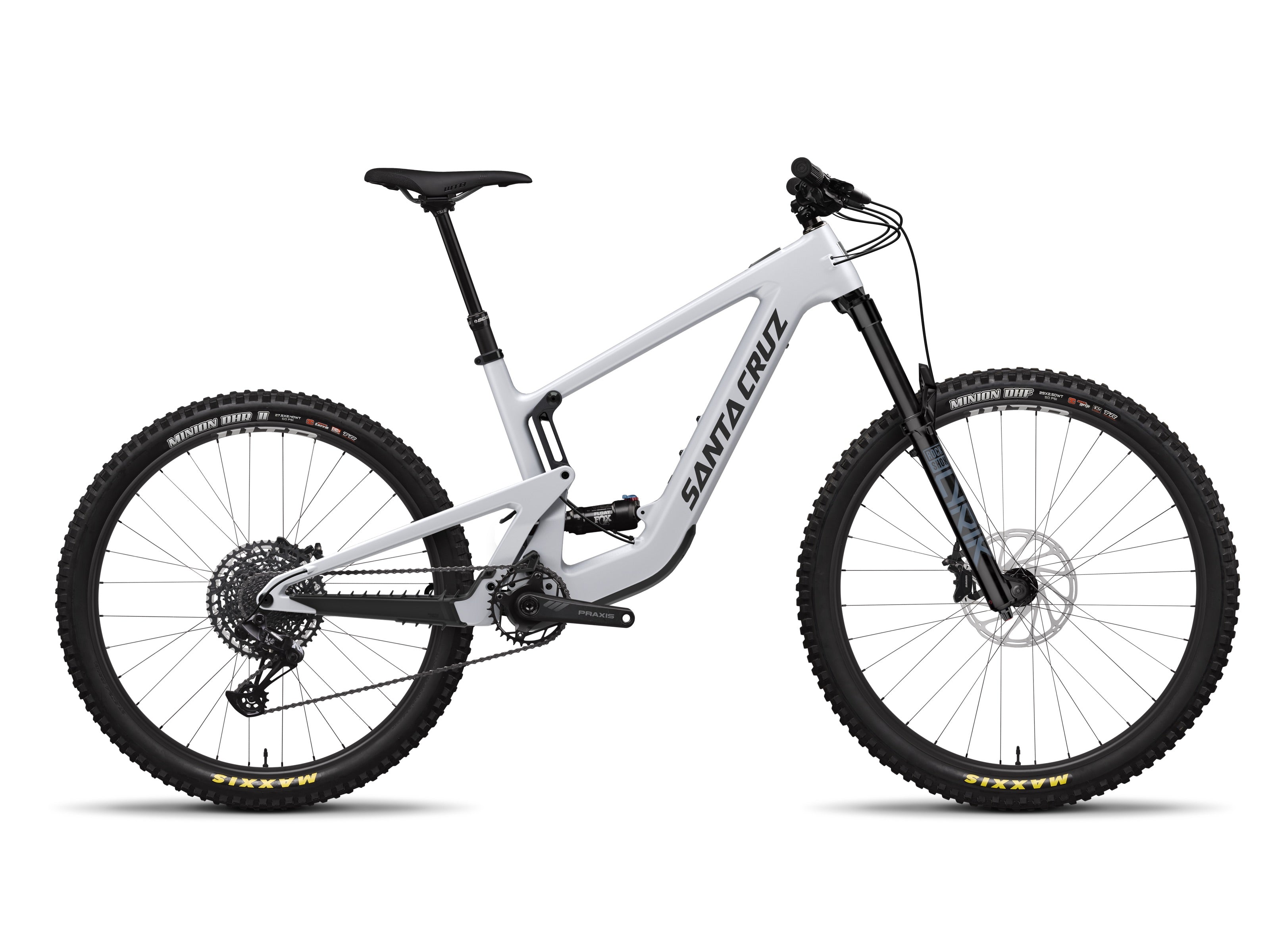 Santa Cruz Heckler SL Carbon MX R Kit Matt Silver 2024