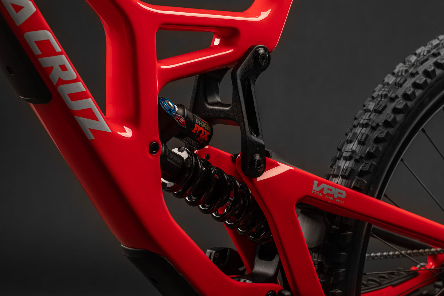 Santa Cruz V10 CC MX - DH S Kit - Gloss Red - 2024