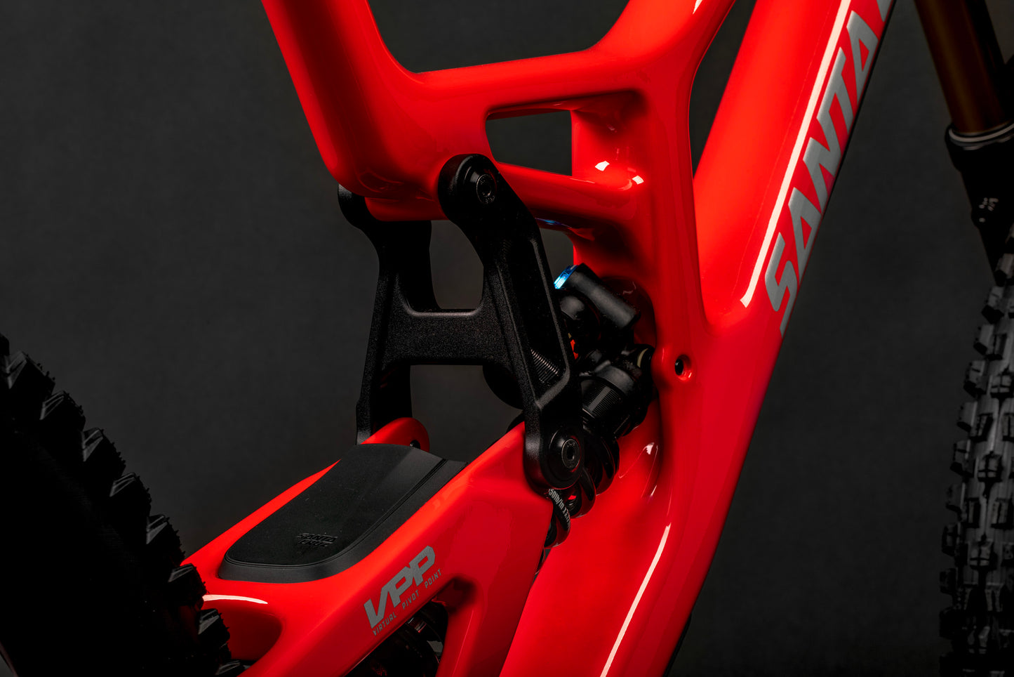 Santa Cruz V10 CC MX - DH S Kit - Gloss Red - 2024