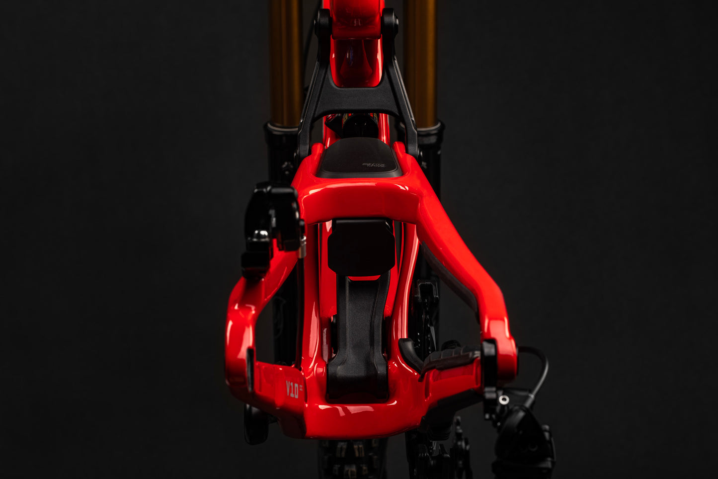 Santa Cruz V10 CC MX - DH S Kit - Gloss Red - 2024