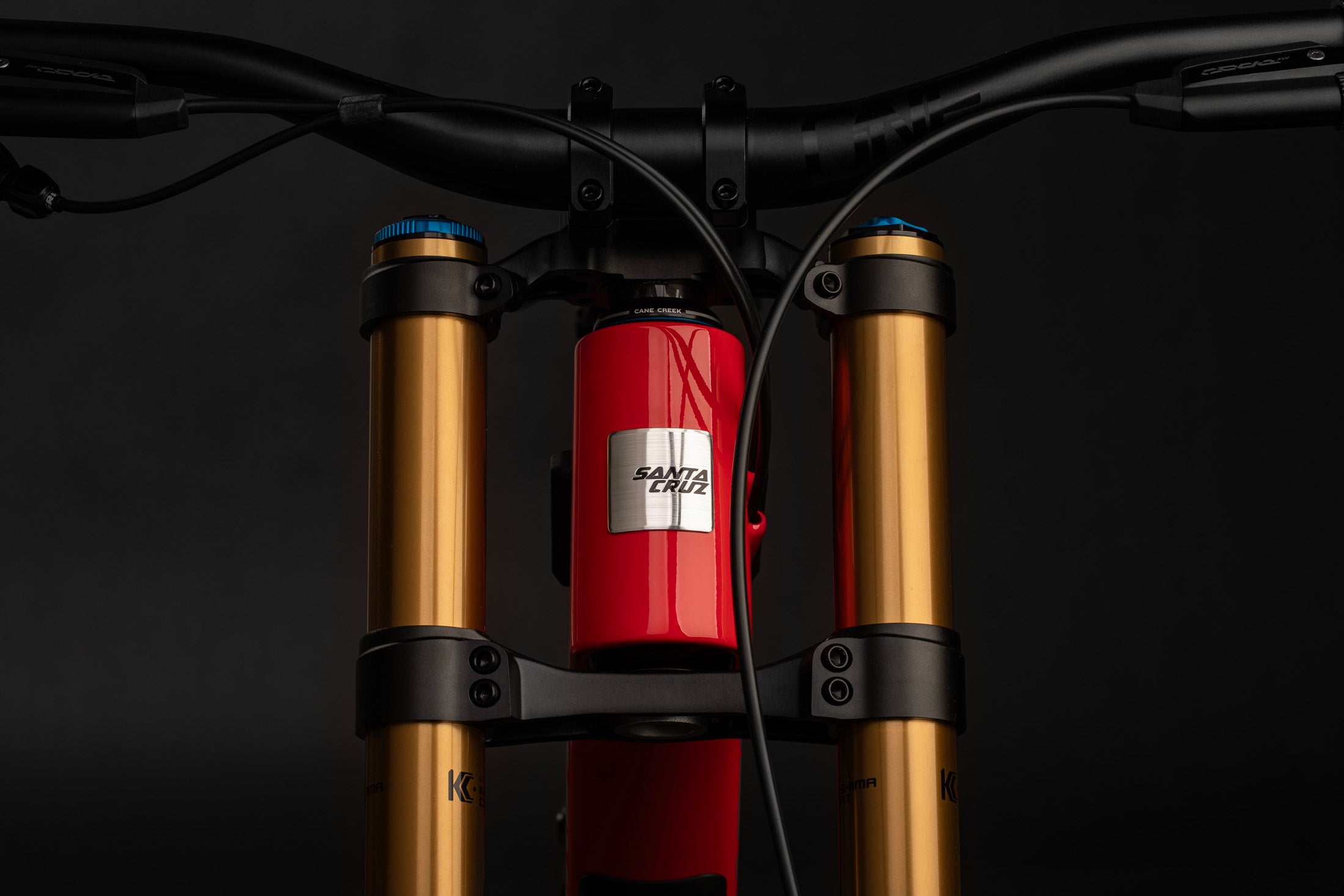 Santa Cruz V10 CC MX - DH S Kit - Gloss Red - 2024 – Cambria Bike