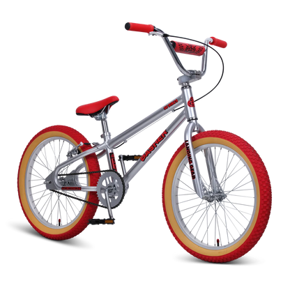 SE Bikes Basher 20" - Silver Streak