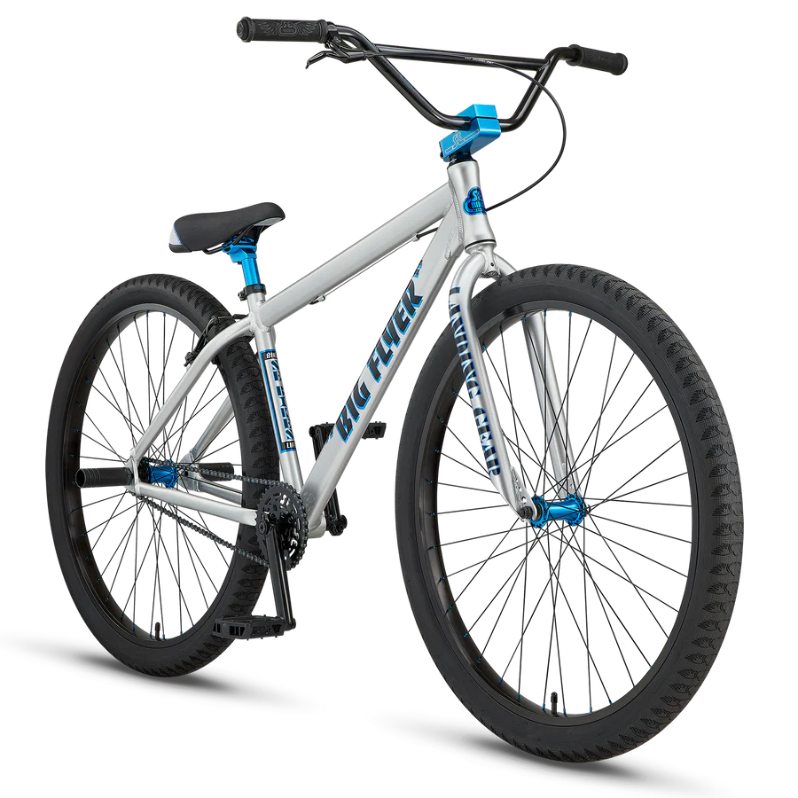 SE Bikes Big Flyer 29 - Iced Out Silver - 2025
