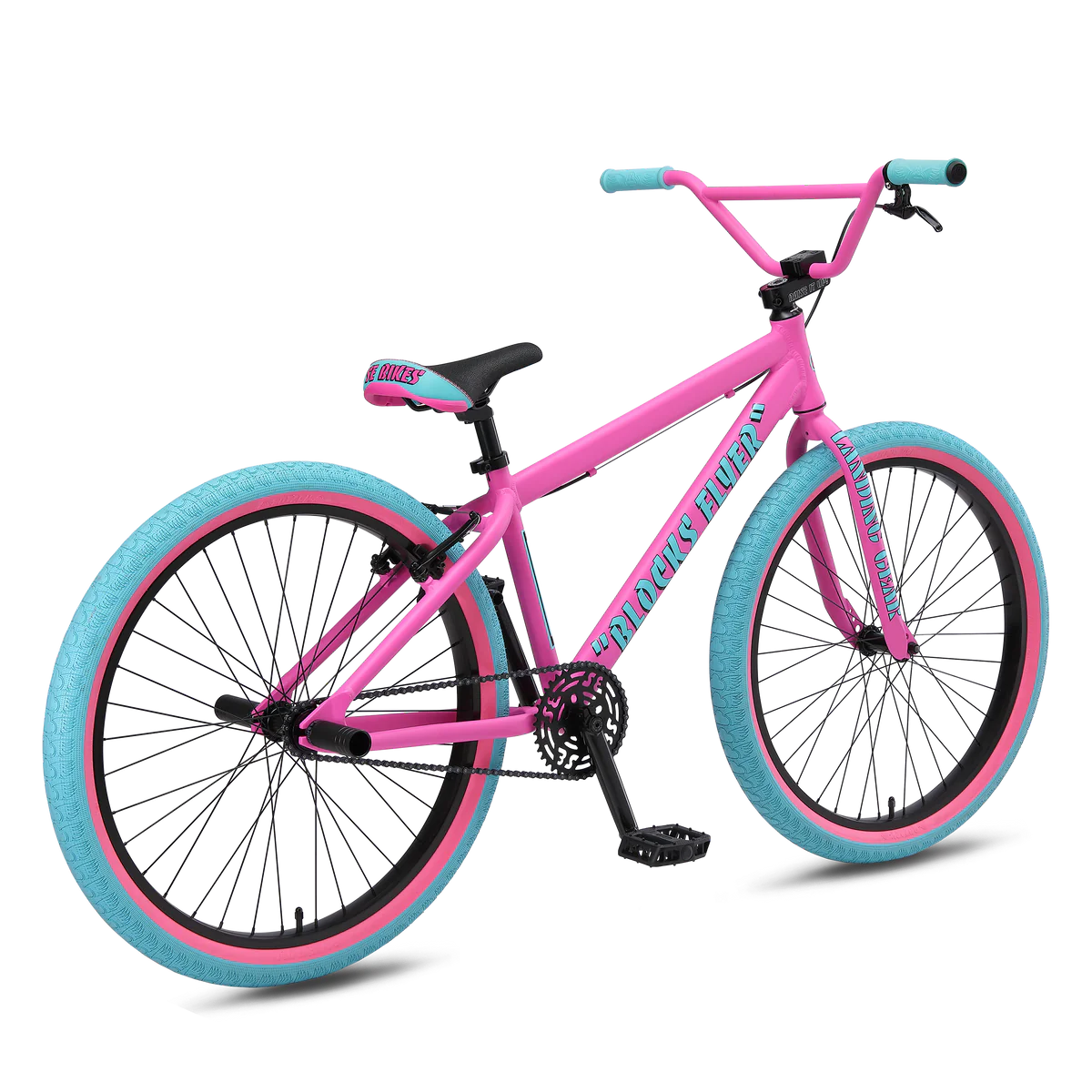 SE Bikes Blocks Flyer 26 - Matte Pink Bubblegum
