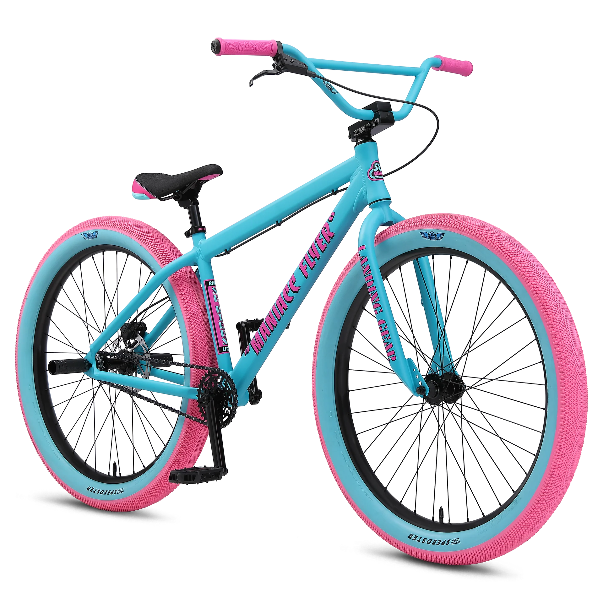 新品未使用 Exabra エクサブラ ミディ F75 ￼水色 ピンク 増設ホック SE Bikes Maniacc Flyer 27.5+ Aqua Bubblegum – Cambria Bike