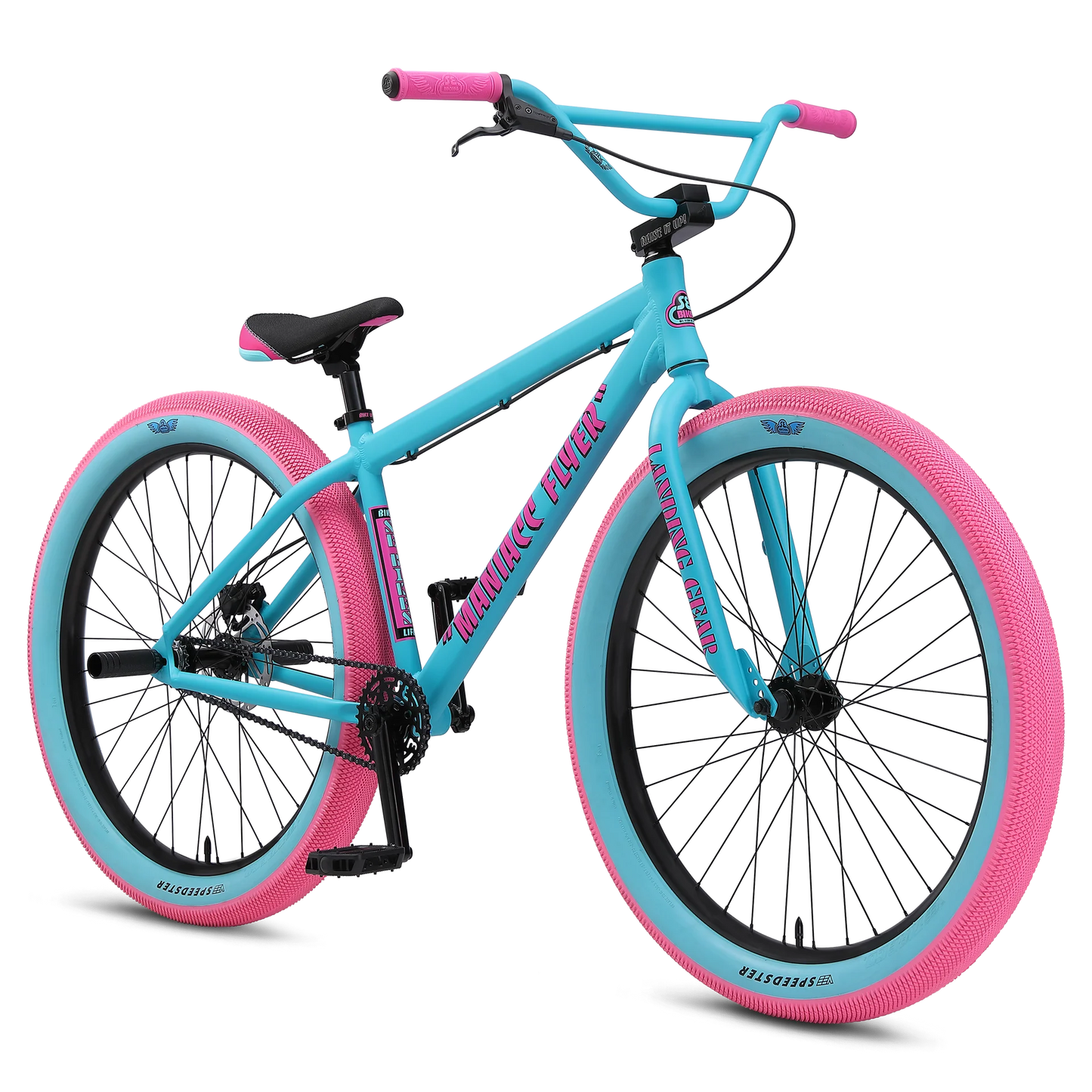 SE Bikes Maniacc Flyer 27.5+ Aqua Bubblegum