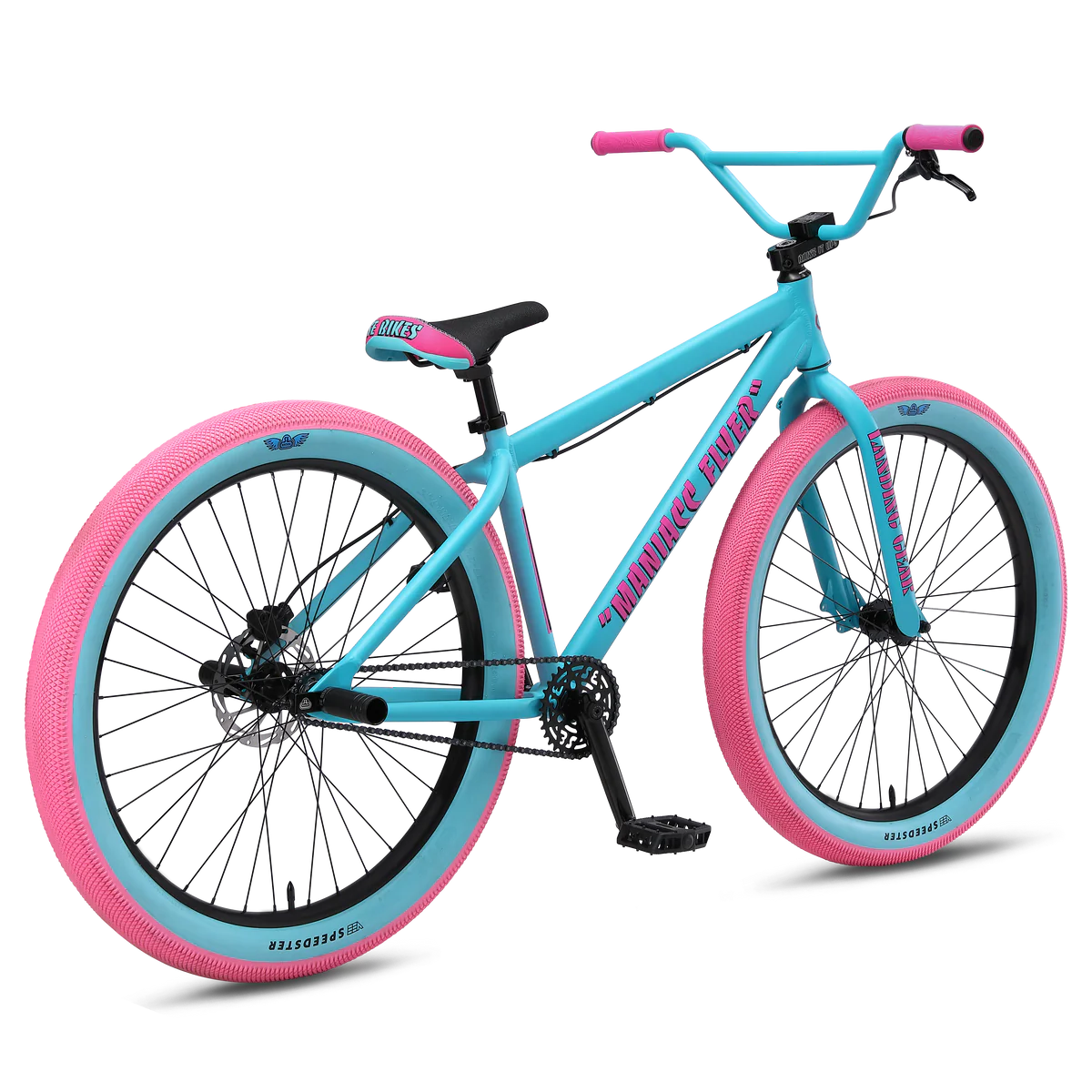 SE Bikes Maniacc Flyer 27.5+ Aqua Bubblegum