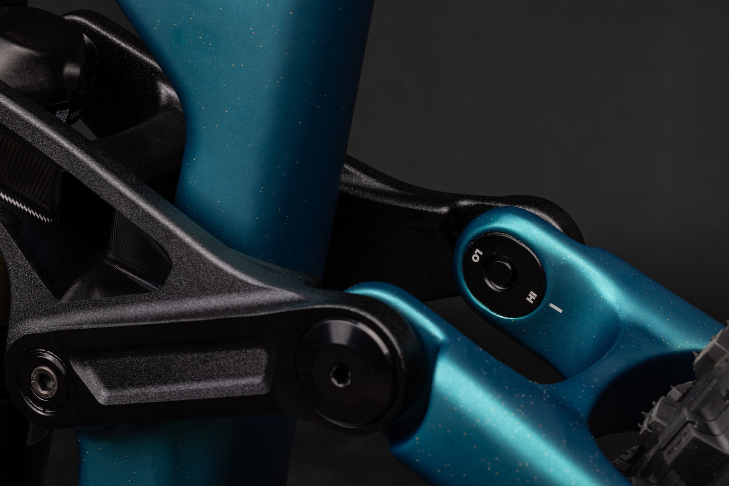 Santa Cruz Bullit Carbon MX - 90 Kit - Matt Teal Sparkle - 2026