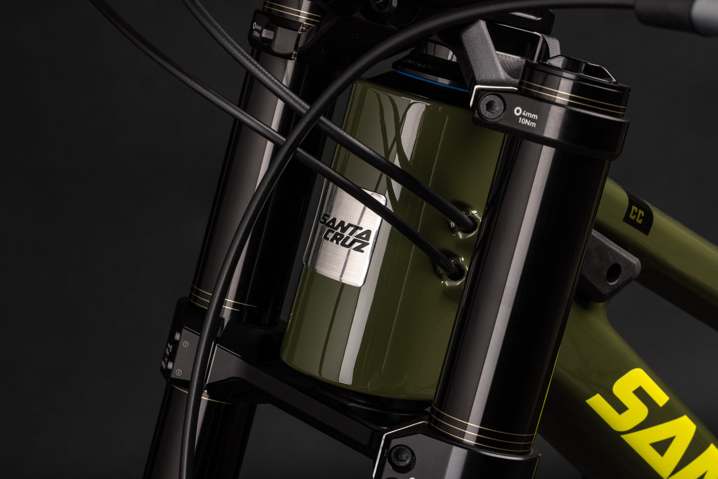 Santa Cruz V10 CC 29 - DH S Kit - Gloss Kelp Green - 2025